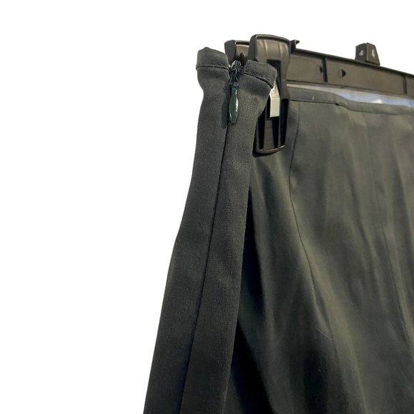 Gunex Made in Italy Gray Dress Pants with Side Zipper US Size 10 - Picture 5 of 8